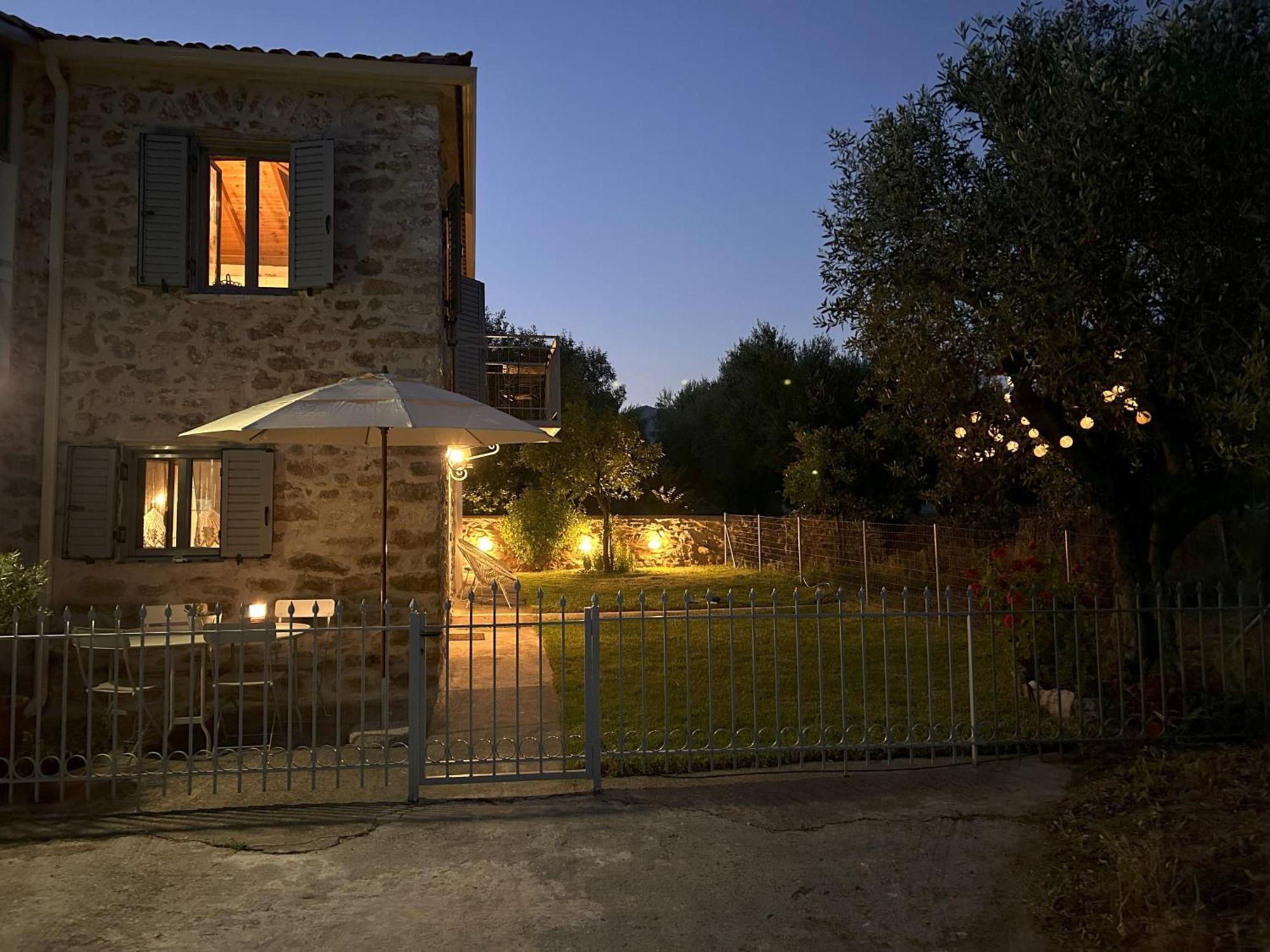Messinian Stone House Vila Exterior foto
