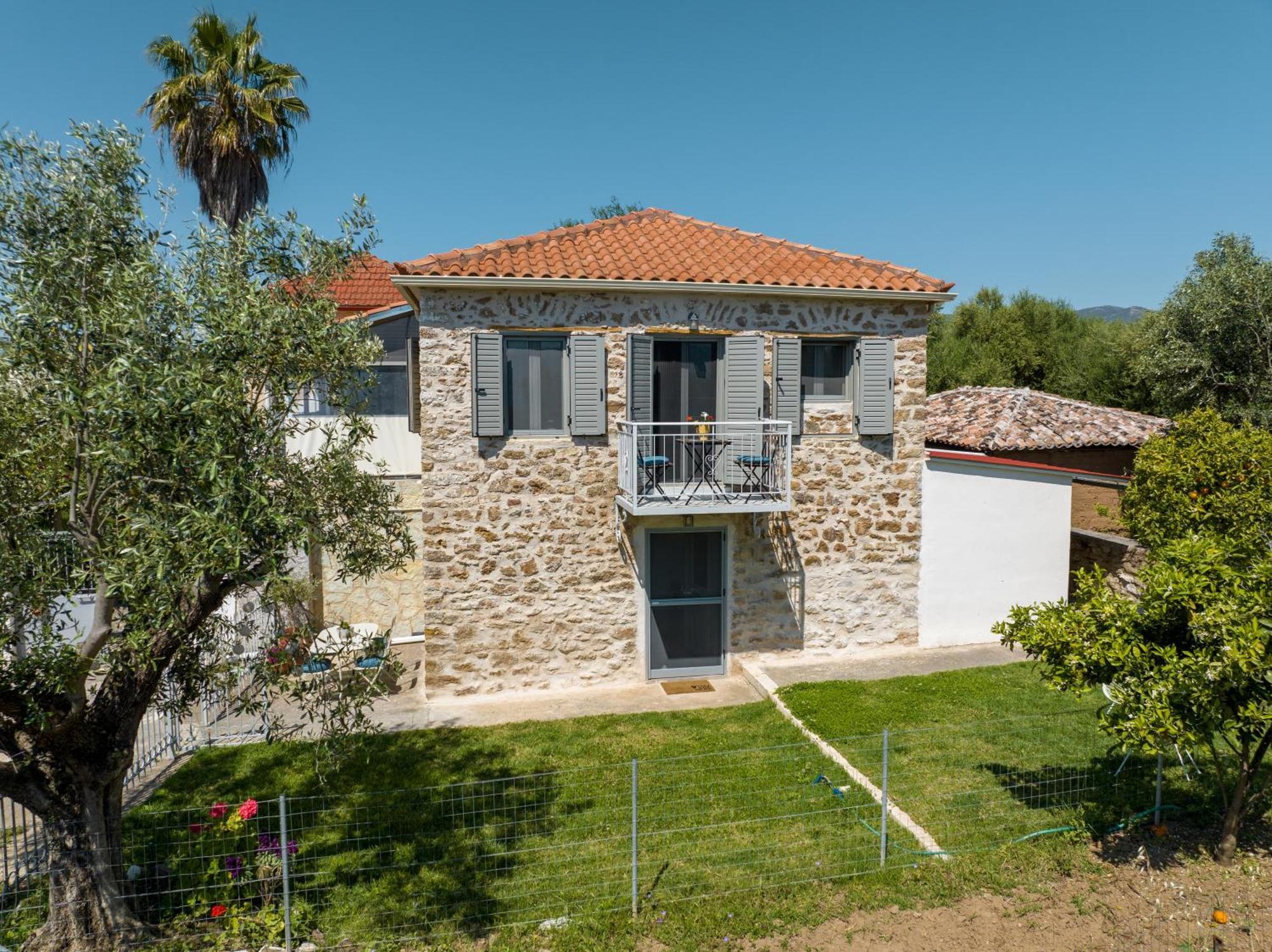 Messinian Stone House Vila Exterior foto