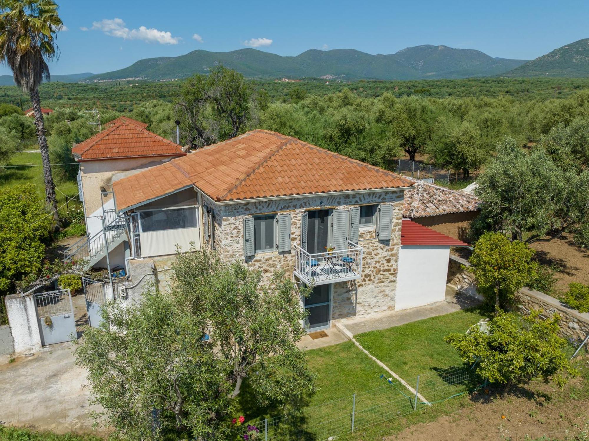 Messinian Stone House Vila Exterior foto