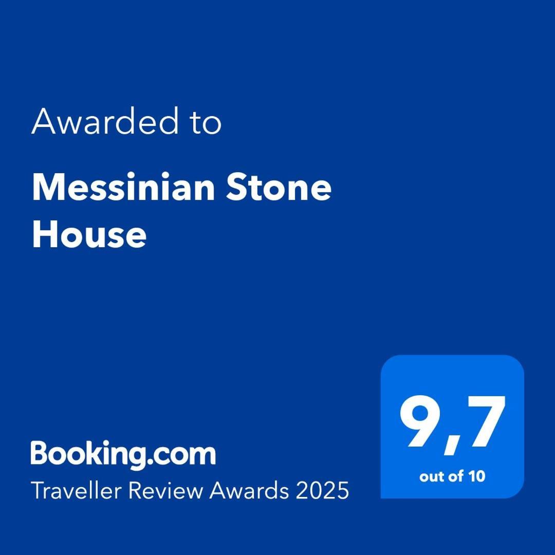 Messinian Stone House Vila Exterior foto